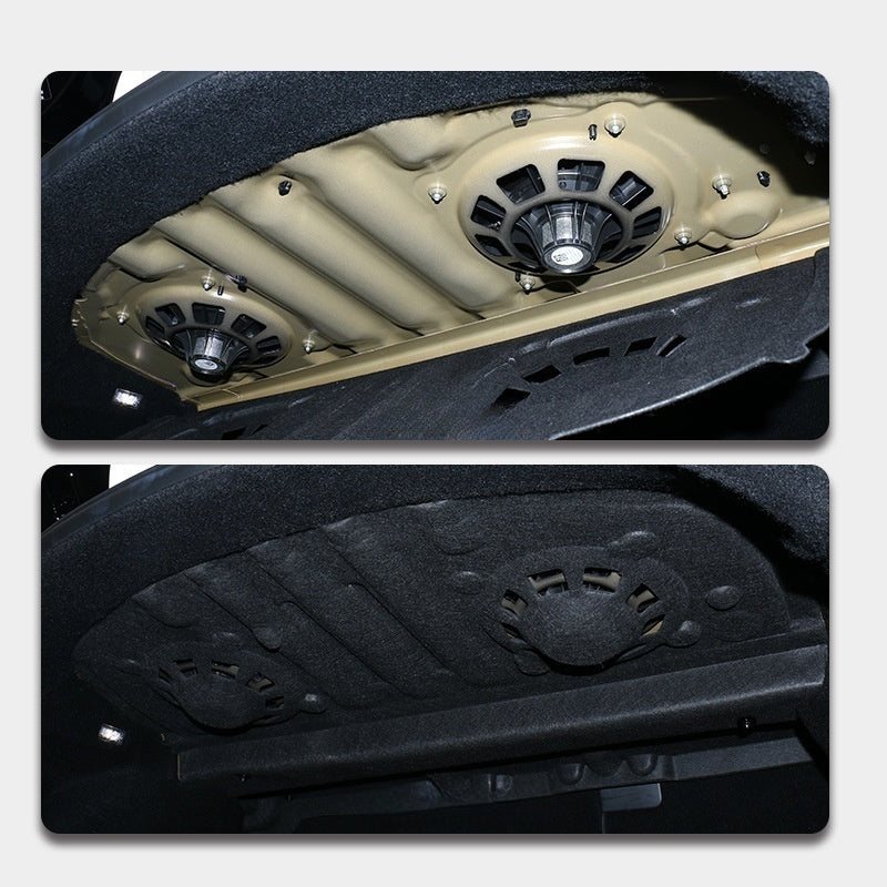tesla model 3 trunk soundproofing