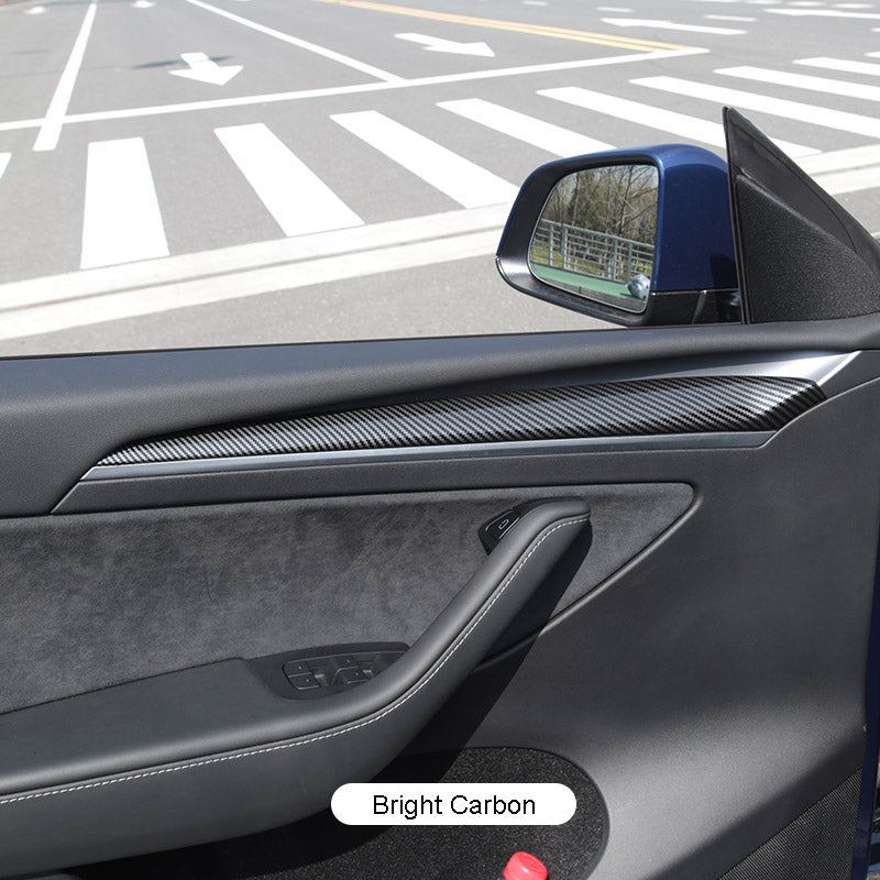Model 3 & Y Front Door Panel Accent Overlays TOP CARS