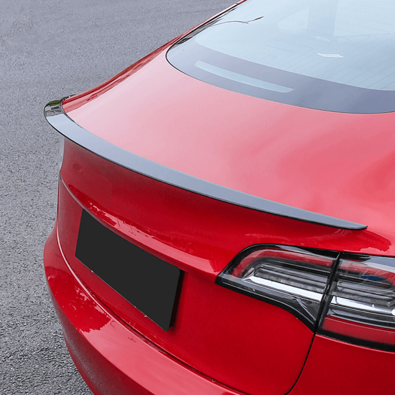 Real Molded Carbon Fiber Spoiler for Tesla Model 3