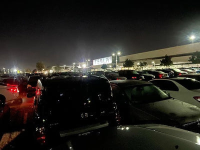 Tesla's End-of-season 'showdown' Sees Fremont Factory Parking Lot Filled With Employees' Cars