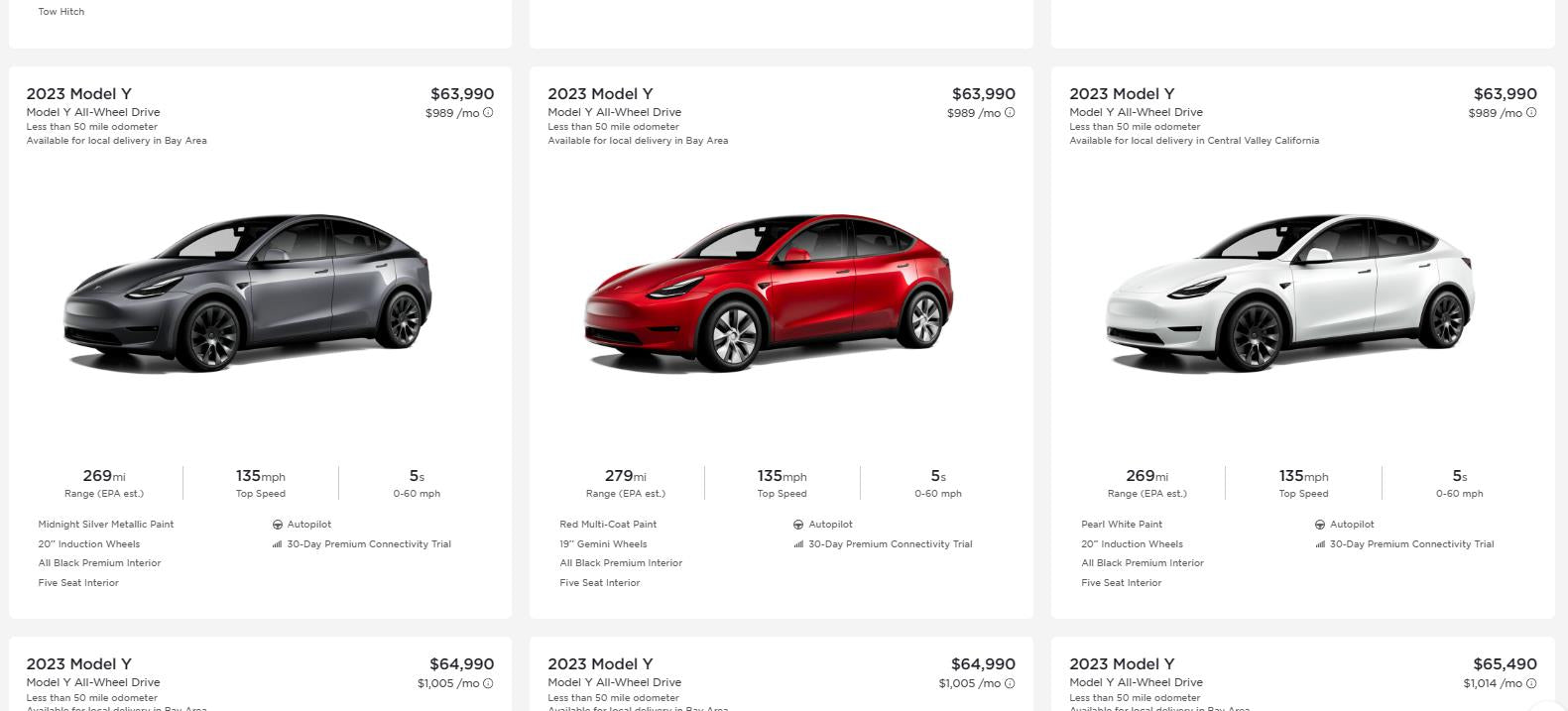 Tesla Y AWD with 4,680 battery cells now available on its website – TOPCARS
