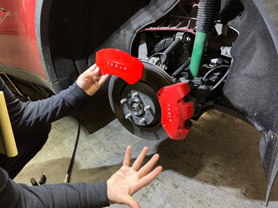 The rear brake system of Tesla Model Y performance version has been reduced