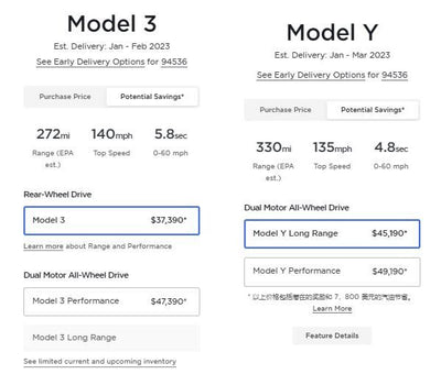 To qualify for $7,500 tax credit, Tesla slashes prices significantly in the US