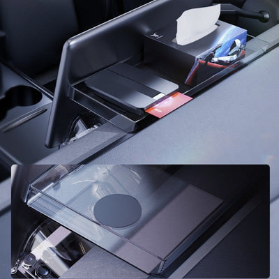 Model3&Y Storage box under center control screen Accessories TOPCARS