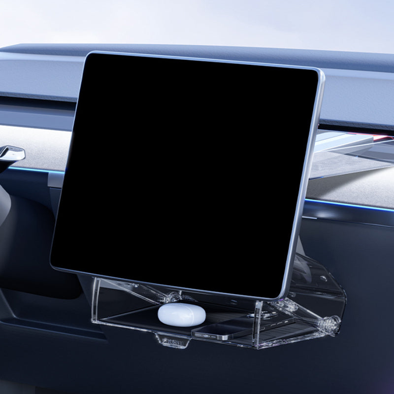 Model3&Y Storage box under center control screen Accessories TOPCARS