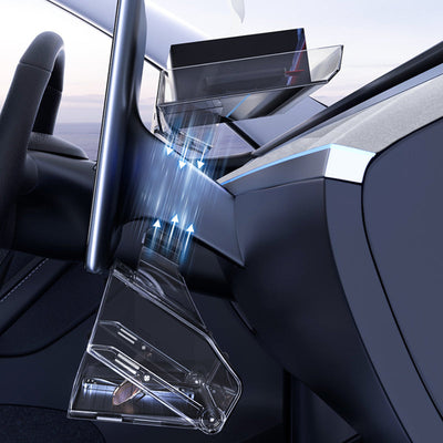 Model3 Highland&ModelY Juniper Storage box under center control screen Accessories TOPCARS