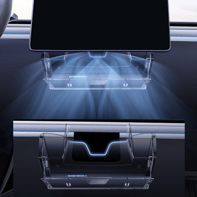 Model3&Y Storage box under center control screen Accessories TOPCARS