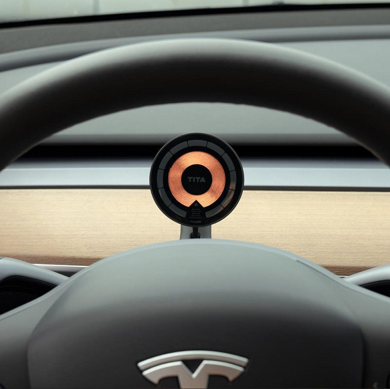 Wireless Charging Phone Mount for Tesla Model Y & 3 TOPCARS