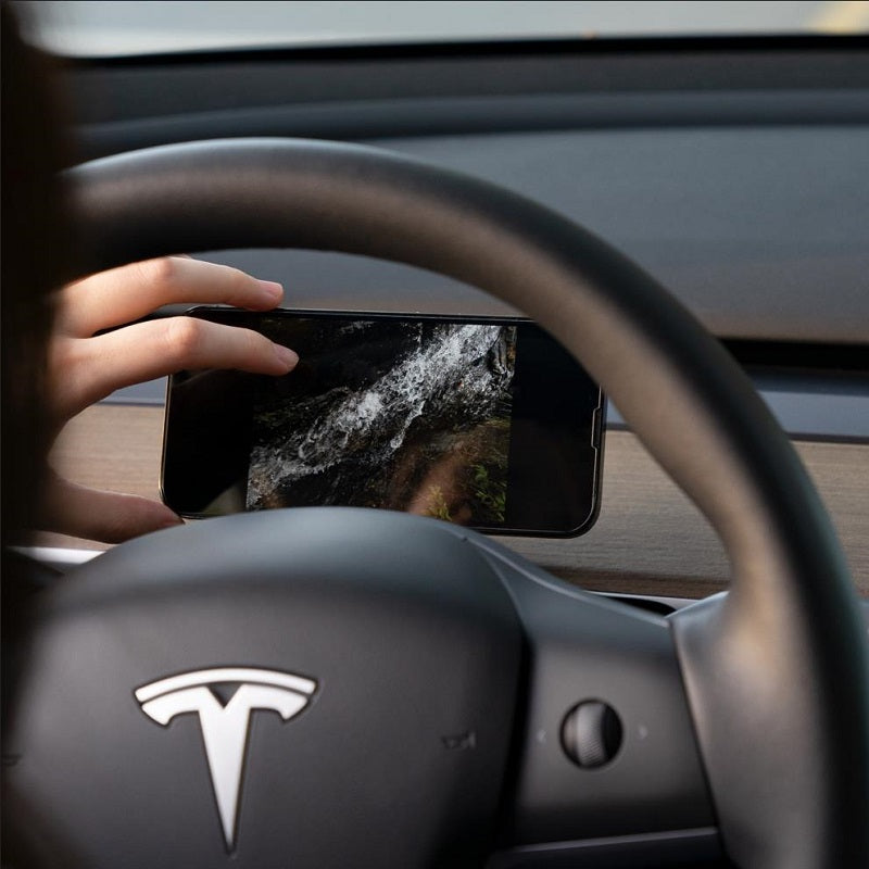 Wireless Charging Phone Mount for Tesla Model Y & 3 TOPCARS