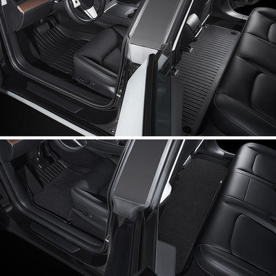 Tesla Cybertruck All Weather Floor Mats Interior Liners TOPCARS