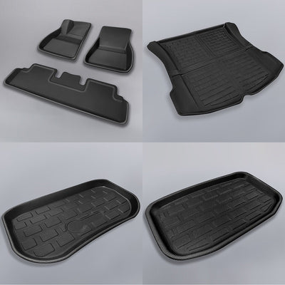 Tesla Model 3 All Weather Floor Mats Interior Liners Top cars