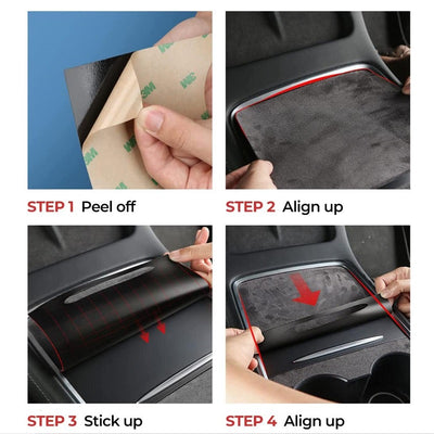 Model 3 & Y Center Console Wrap TOP CARS