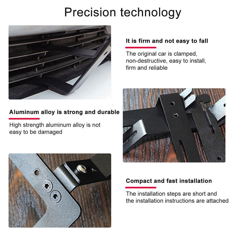 Front License Plate Bracket for Tesla Model 3 & Y TOPCARS