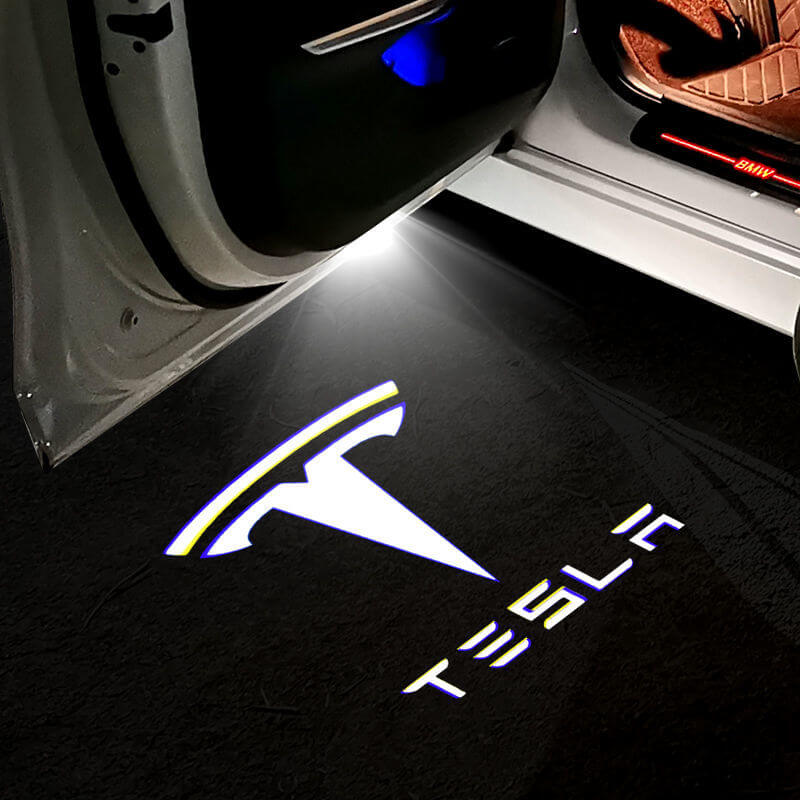 Tesla Model 3/S/X/Y Puddle Lights Car Logo Projector Door – TOPCARS