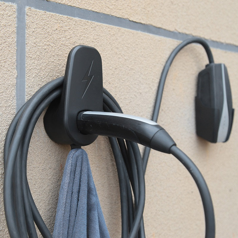 Wall-Mounted Charging Cable Organizer For Tesla Model X