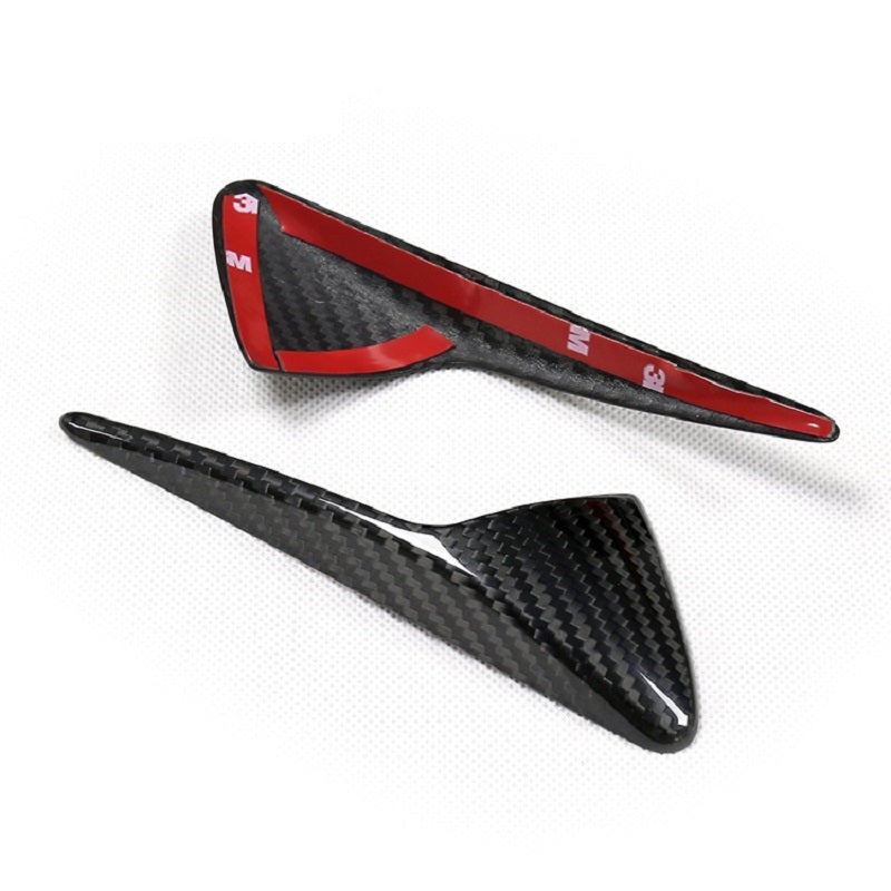 Tesla Model 3 & Y Real Carbon Fiber Side Camera Turn Signal Covers TOP CARS