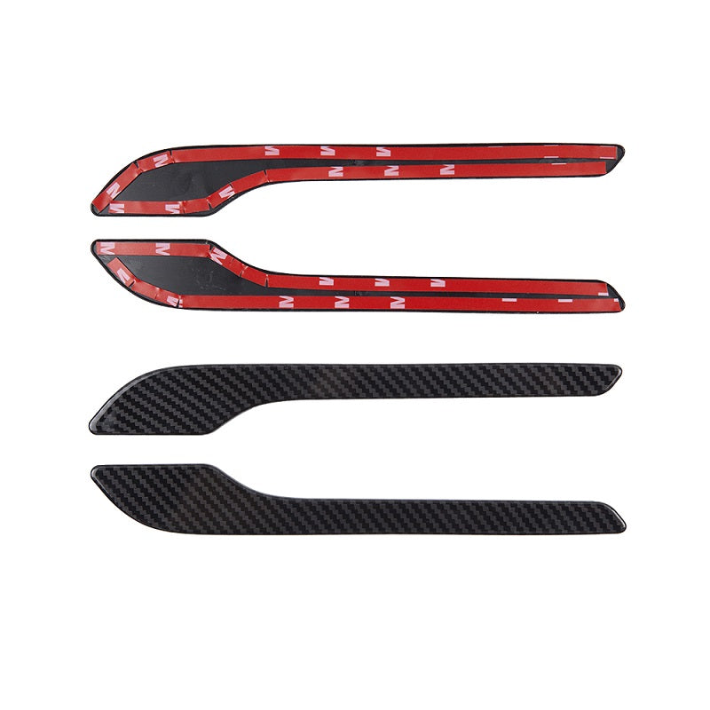 Carbon Fiber Door Style Handle Protectors For Telsa Model 3 & Y TOP CARS