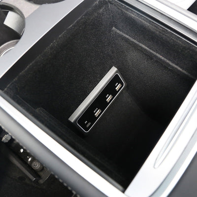 Tesla Model 3 & Y USB Hub Center Console Adapter top cars