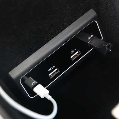 Tesla Model 3 & Y USB Hub Center Console Adapter top cars