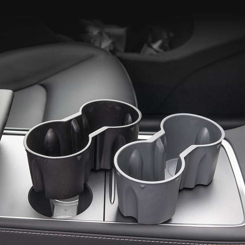 Collections Etc Three Section Triple Cup Vehicle Converter Holder | Turn 1 Cup Into 3 Cups | Specially Designed | Creates Extra Spots for Drinks, Phon 5190