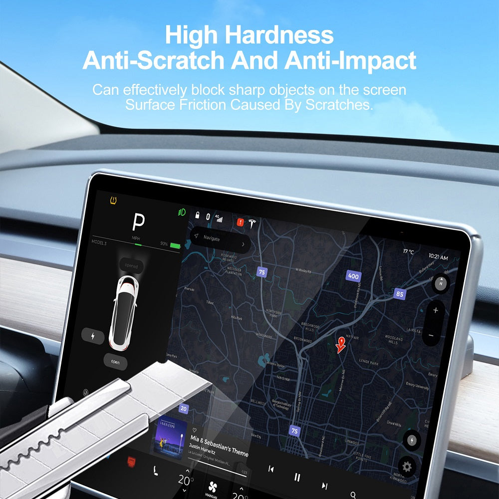 Tesla Model 3 & Y Navigation Touch Screen Protector – TOPCARS