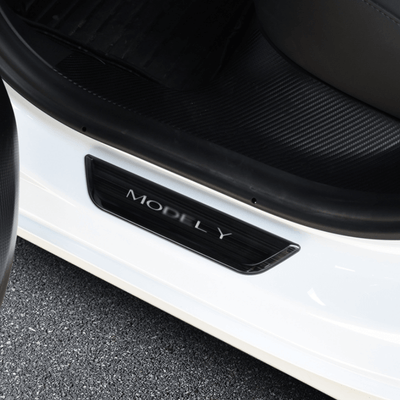 Model Y Illuminated Door Sills top cars