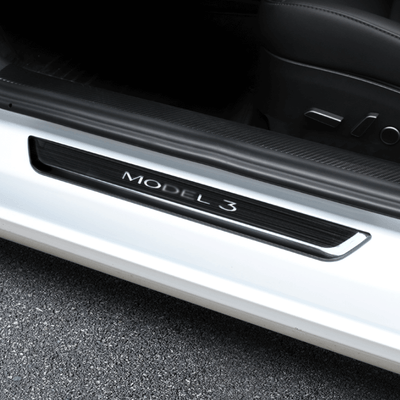 Model 3 Illuminated Door Sills top cars