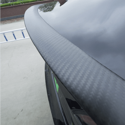 Real Molded Carbon Fiber Spoiler for Tesla Model Y top cars