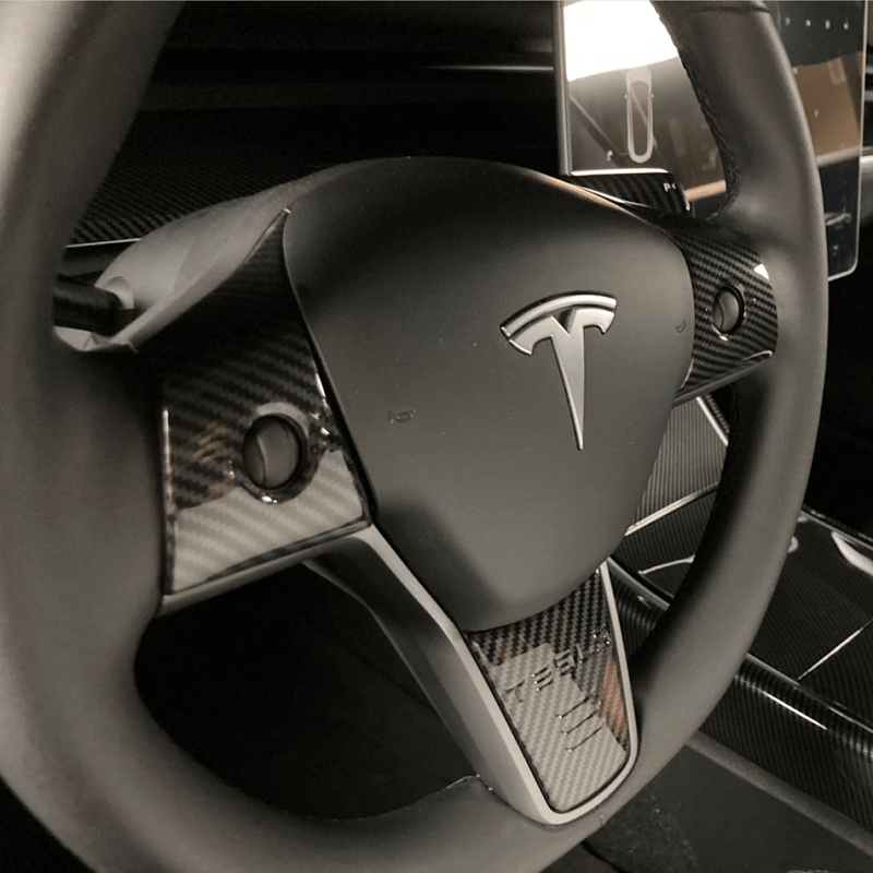 Model 3 & Y Steering Wheel Overlay TOP CARS