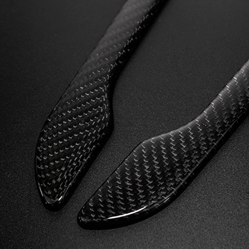 Real Carbon Fiber Door Handle Cover for Tesla Model 3 & Y TOPCARS
