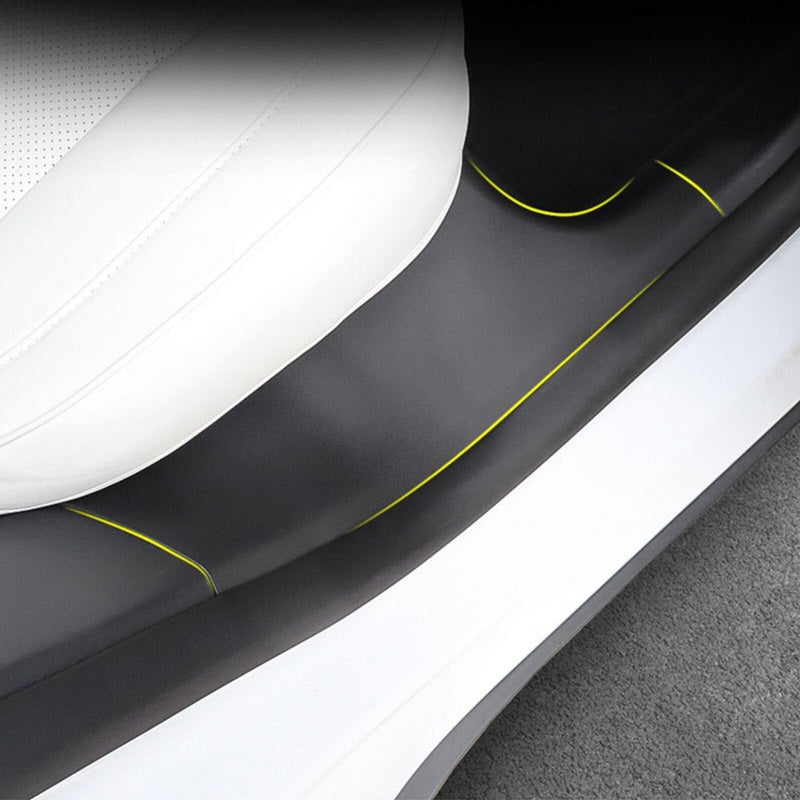 Rear Door Sill Carpet Protector for Tesla Model Y TOPCARS