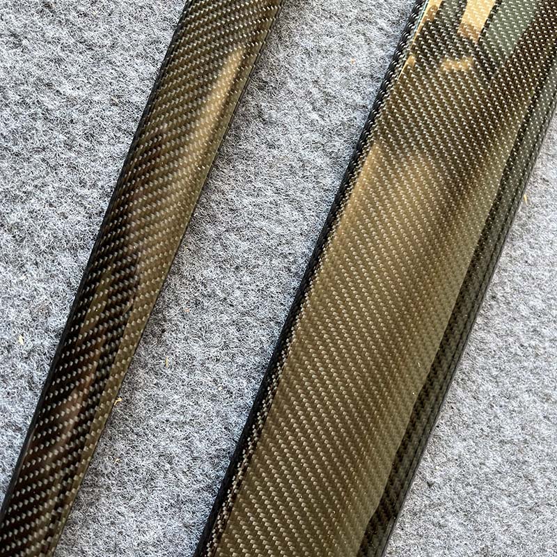 Tesla Model 3 & Y Real Carbon Fiber Piece Dashboard Cap Trim TOPCARS