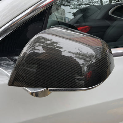 Tesla Model 3 & Y Real Carbon Fiber Side view Mirror Cover (1 pair) TOPCARS