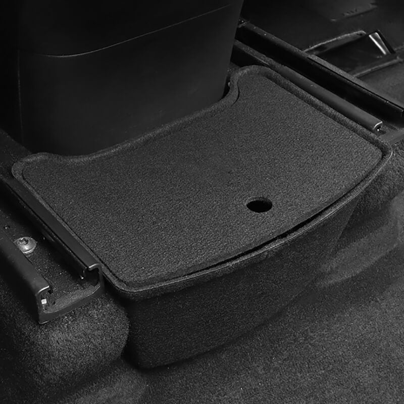 Rear Backseat Center Console Organizer Storage Box For Tesla