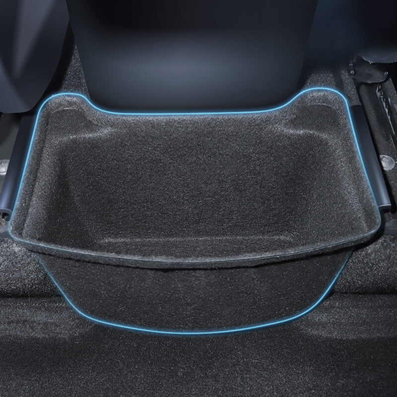 Storage tray for rear seat Tesla Model Y 