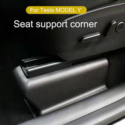 Tesla Model Y Seat Slide Rail Anti-Kick Guards TOPCARS