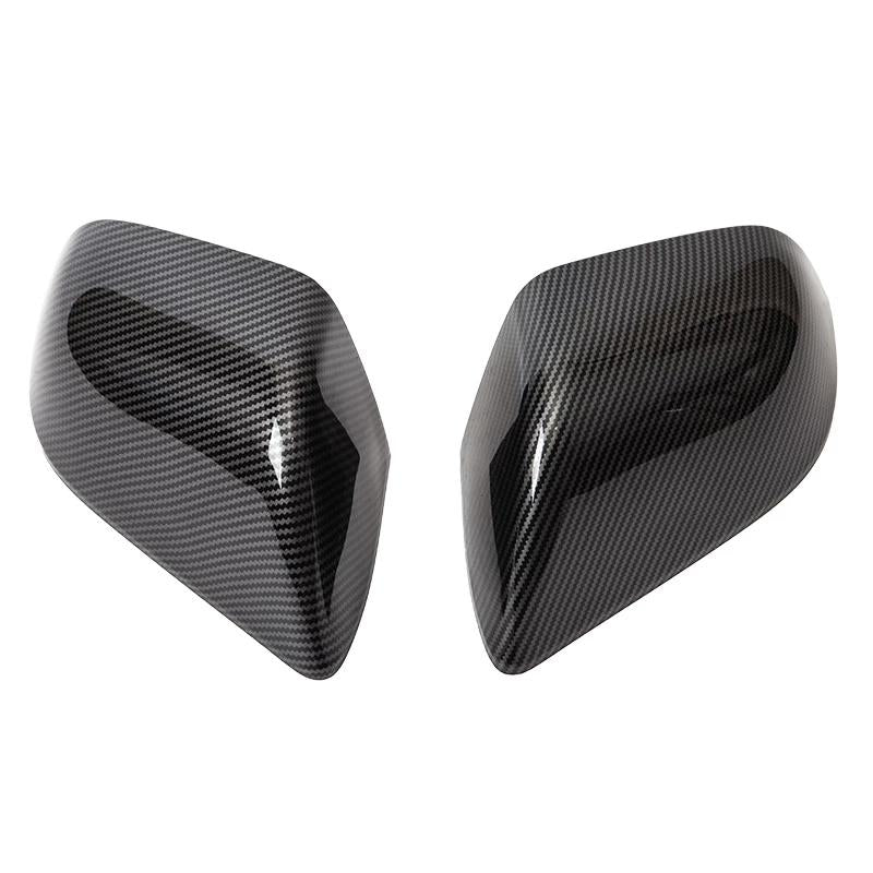 Model 3 & Y ABS Plastic Imitation Carbon Fiber Outside Mirrors Cap TOP CARS